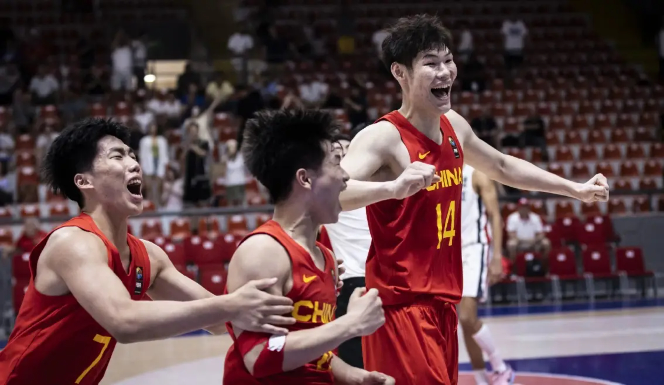 中国U17男篮，准绝杀法国队，篮球的未来就靠他们了
2024年U17男篮世界杯，