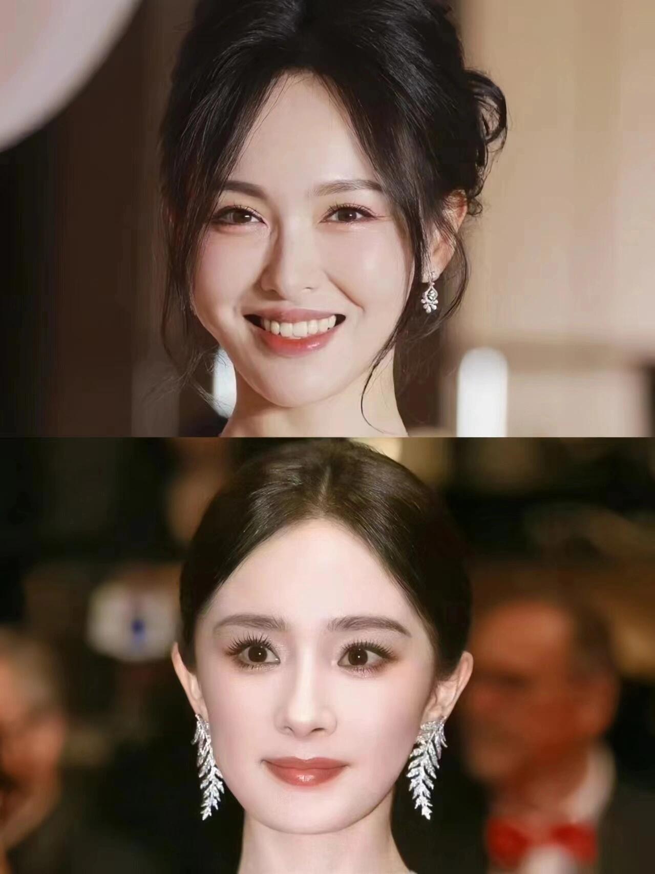 杨幂的白月光装扮