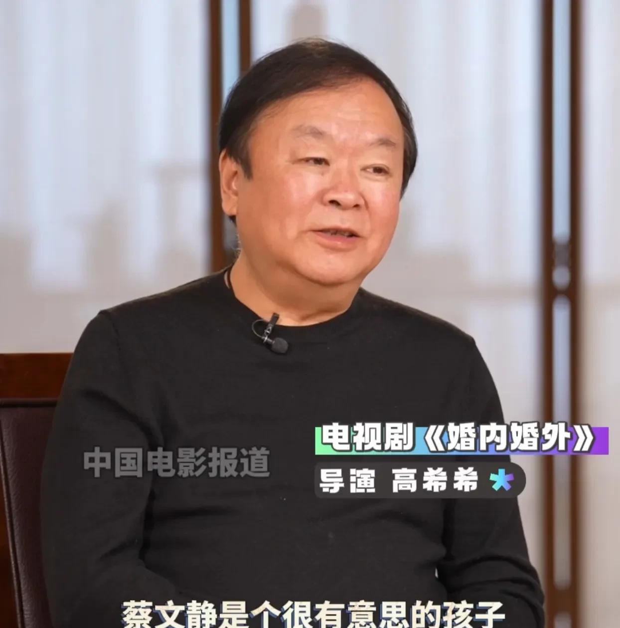 蔡文静自荐演《婚内婚外》女主，导演高希希大赞其魅力