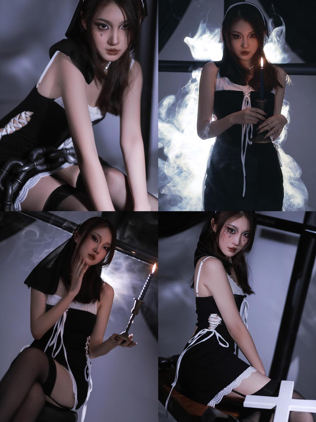 暗黑修女 “禁忌”♣️美美客片！