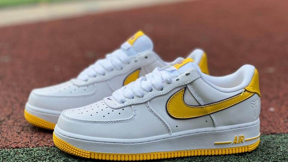 Nike 与科嫂联手打造“Kobe Bryant”AF1 空军湖人8号联名配色  科密又要拼手速了！