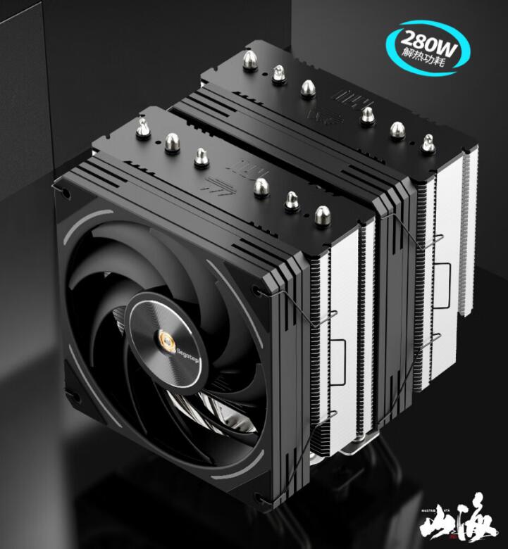 鑫谷山海 MU HT6 双塔 CPU 散热器目前已在京东现货开售，这款散热器主打