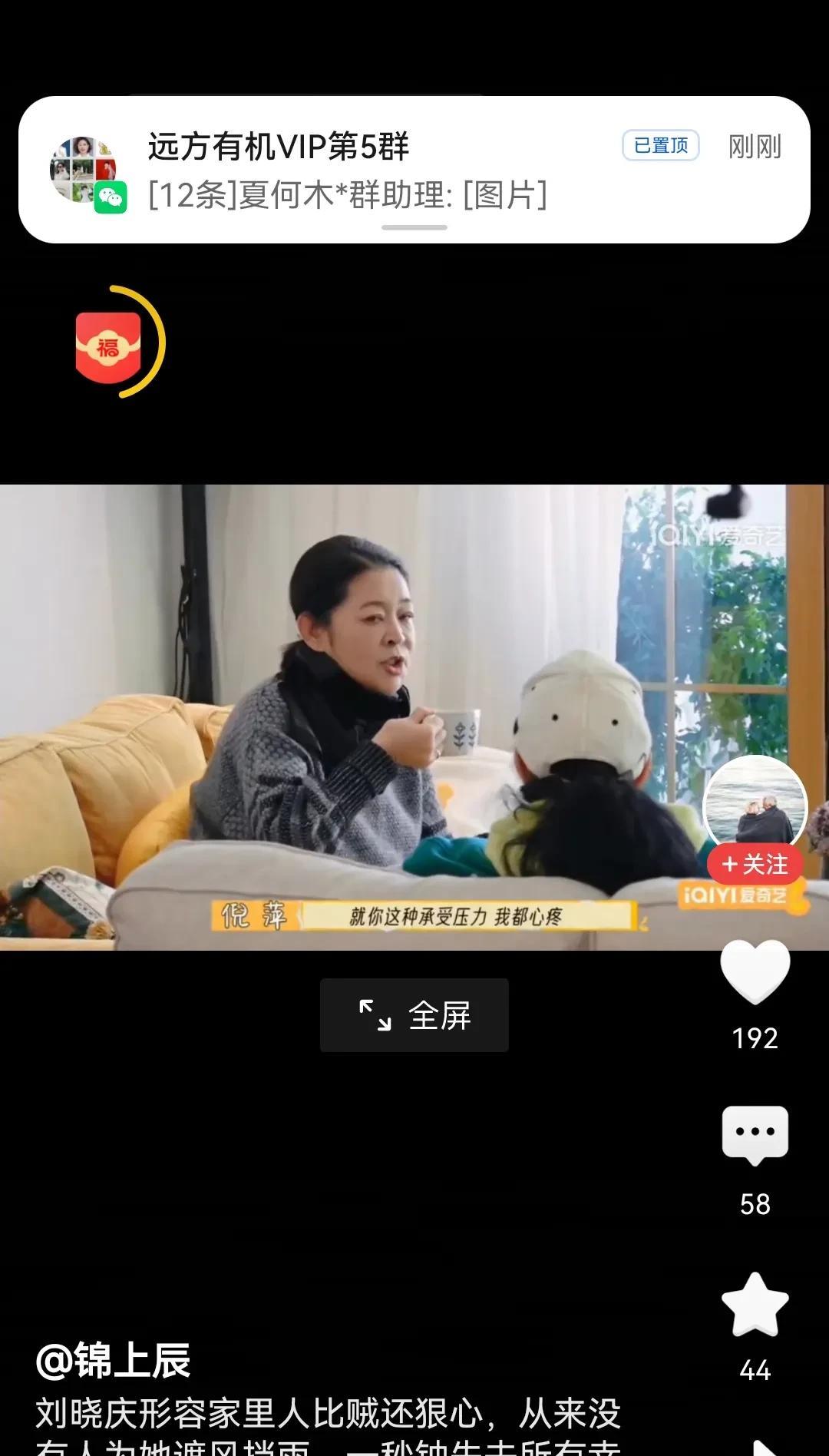 看了刘晓庆说家里人比贼还狠，我突然释怀了，她这么优秀，这么成功一样被亲人看不起甚