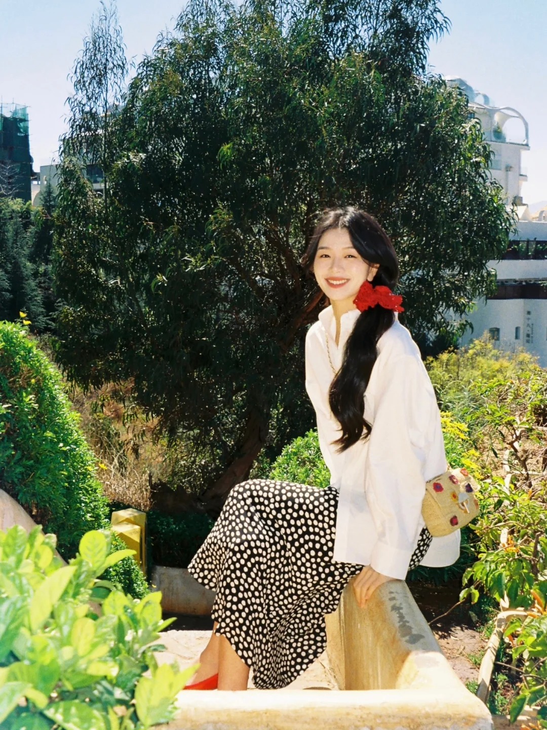 当我看向镜头的时候
胶片记录的旅行瞬间
阳光和风都刚刚好