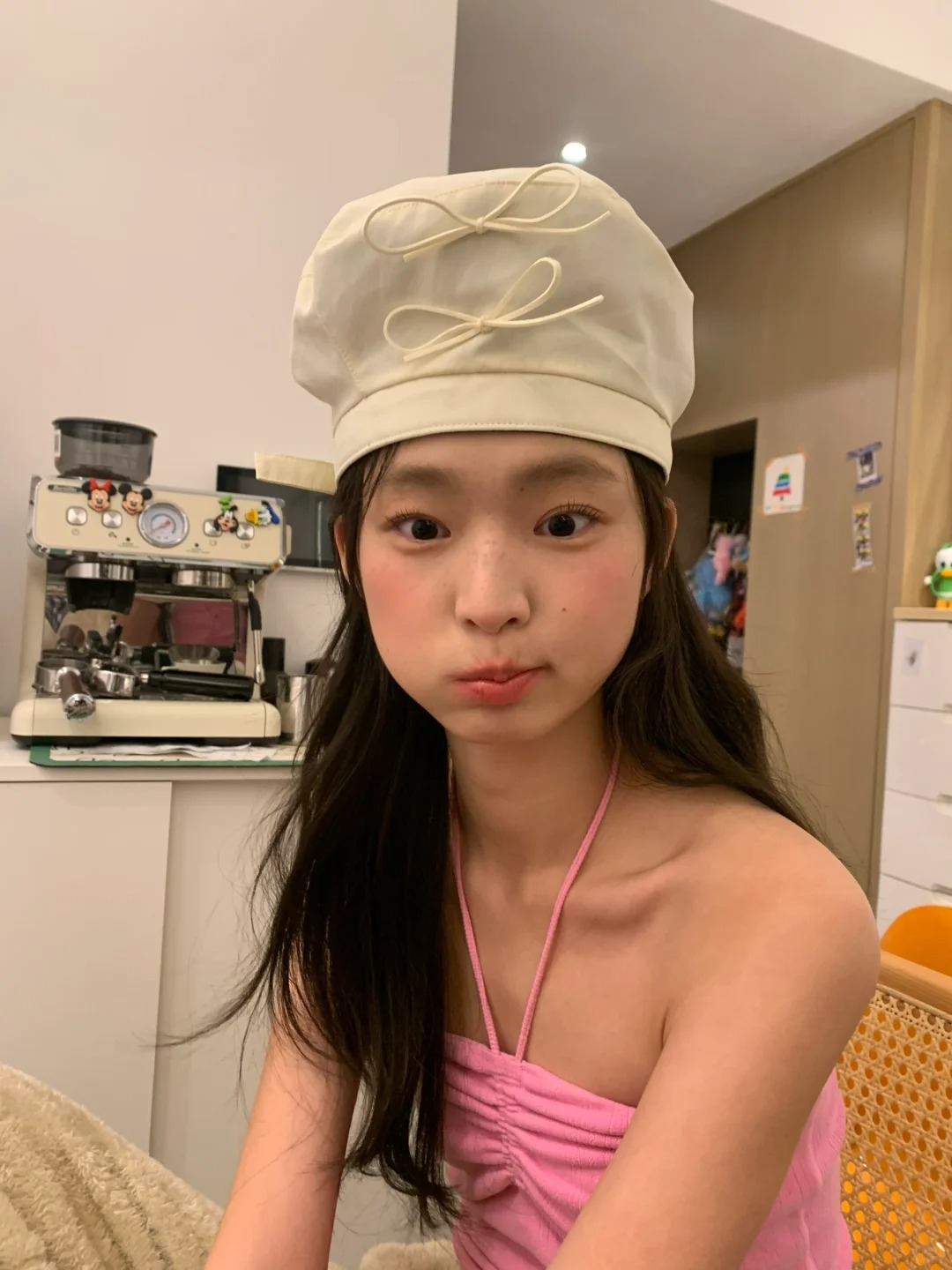 🧑‍🍳厨师女孩
哈哈哈哈这个帽子真的好好玩