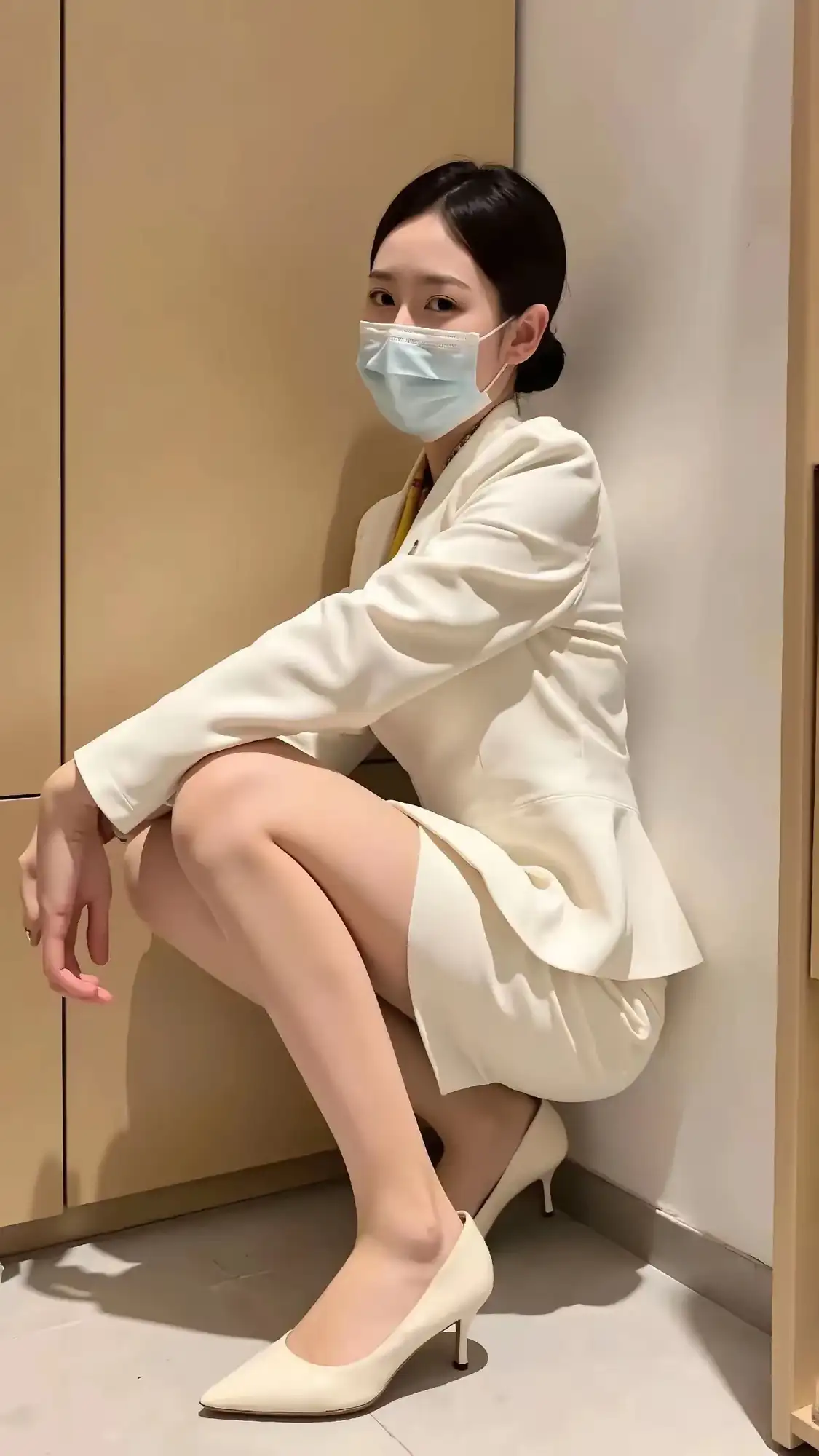 不想穿高跟鞋了，感觉脚脚又酸又疼！
