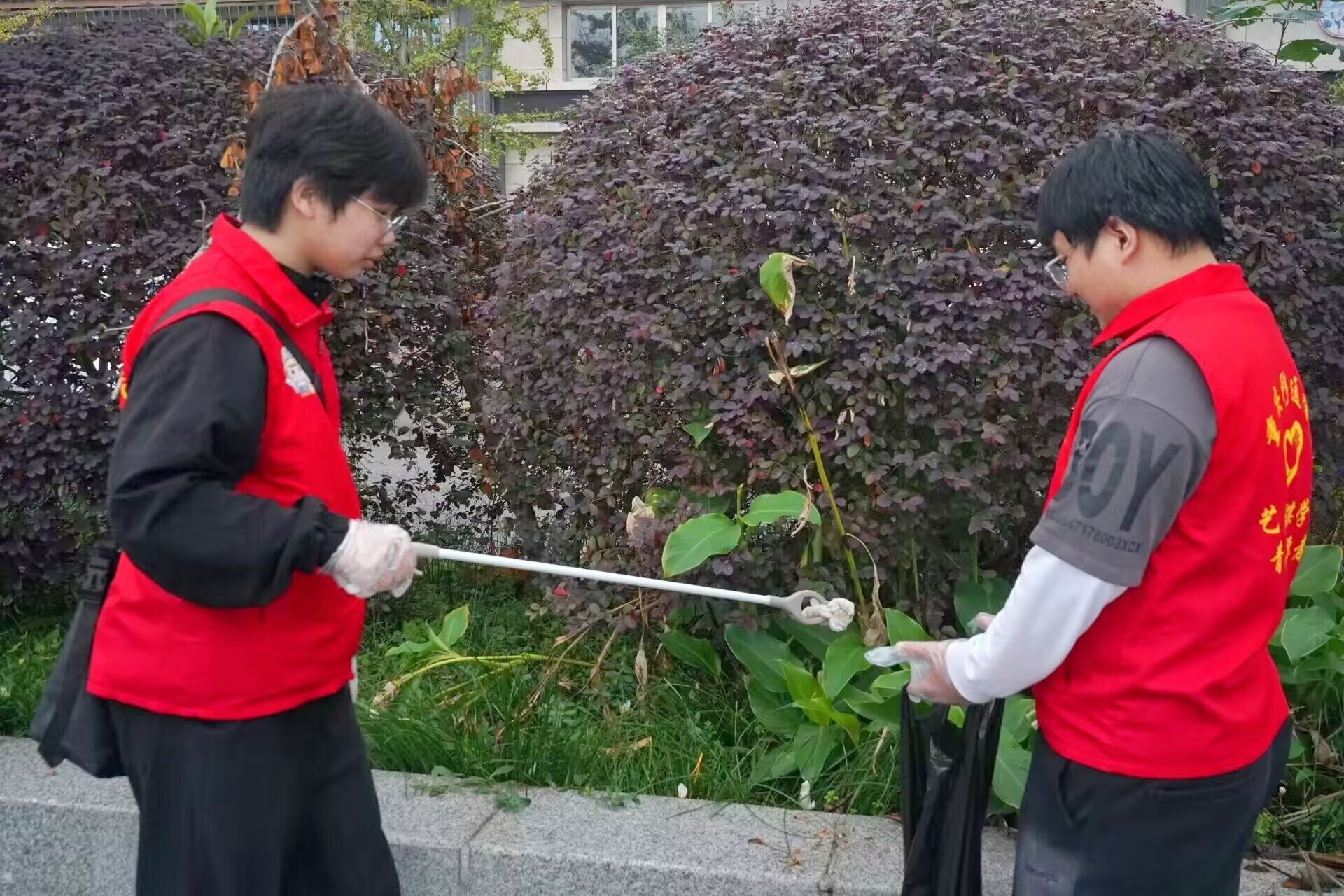 小河清青完满行, 志愿服务护家园