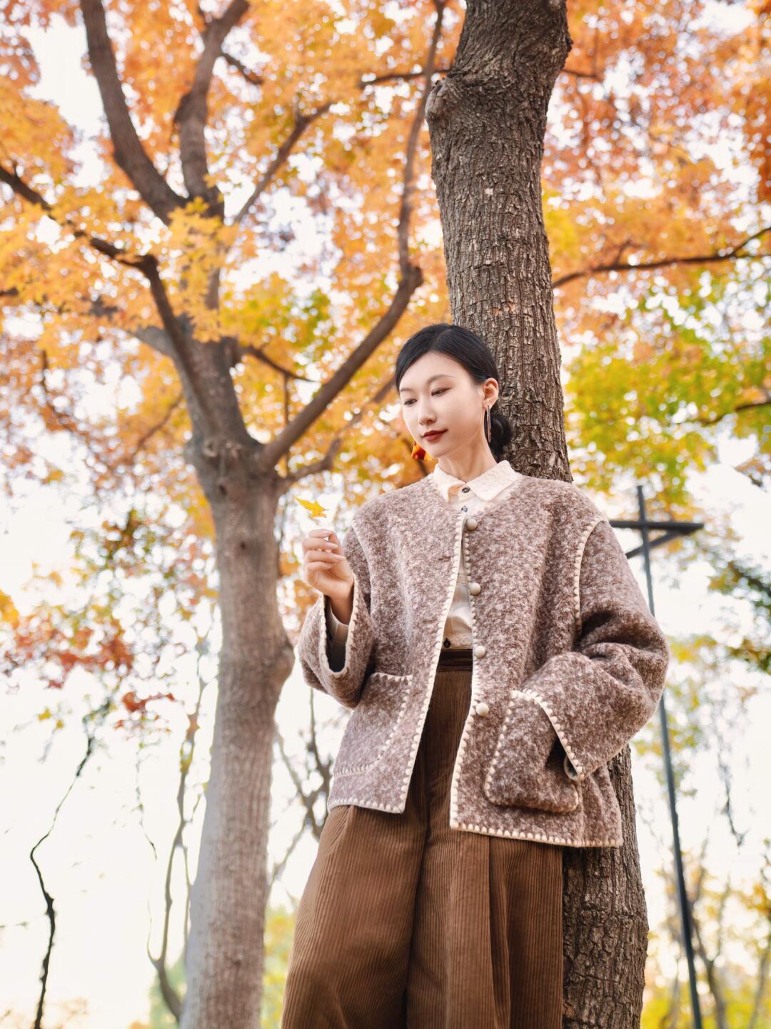 树树皆秋色 山山唯落晖
