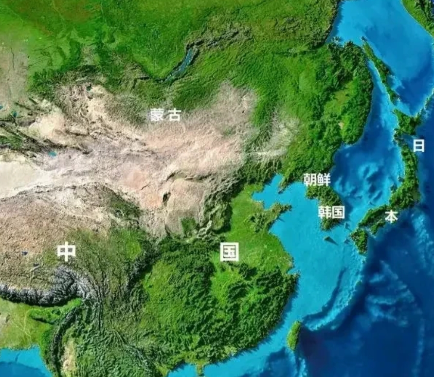 为什么说清朝的版图是最完美的？因为他与山川河流图几乎完美契合。

非要找出缺陷的