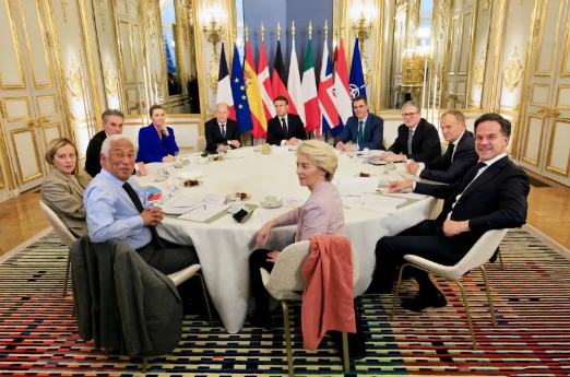 最终没谈拢！[吃瓜群众]说白了，就是喊几句口号，作一下秀而已！欧洲领导人出席了马