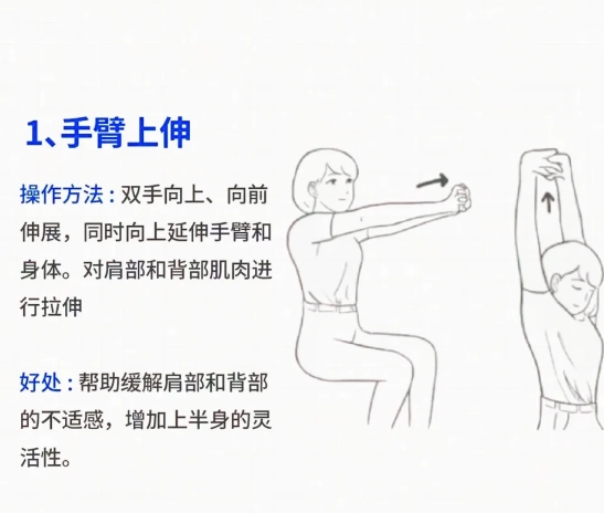 适合打工人的拉伸