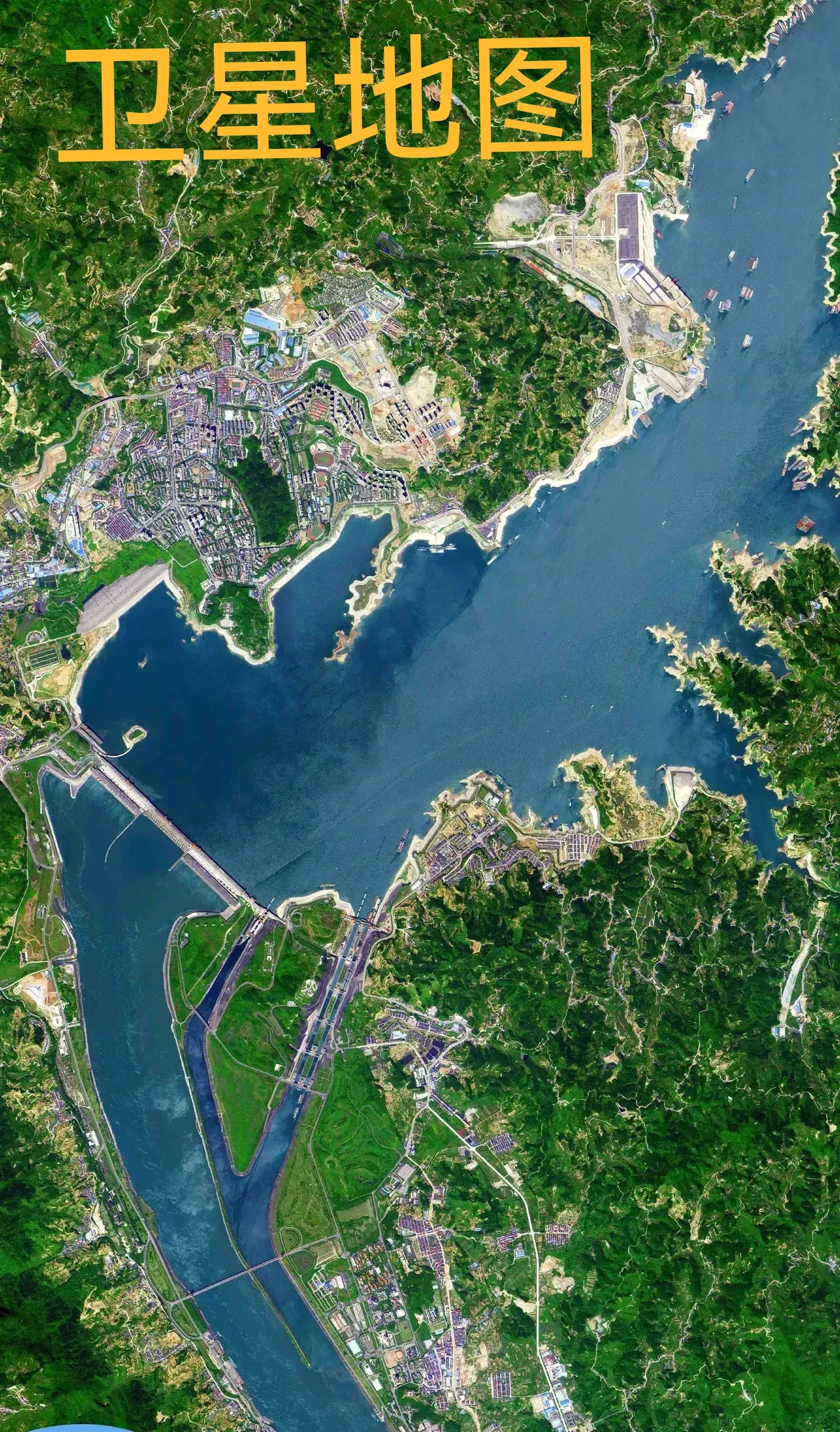 一张卫星地图，猜猜这是哪座城市？