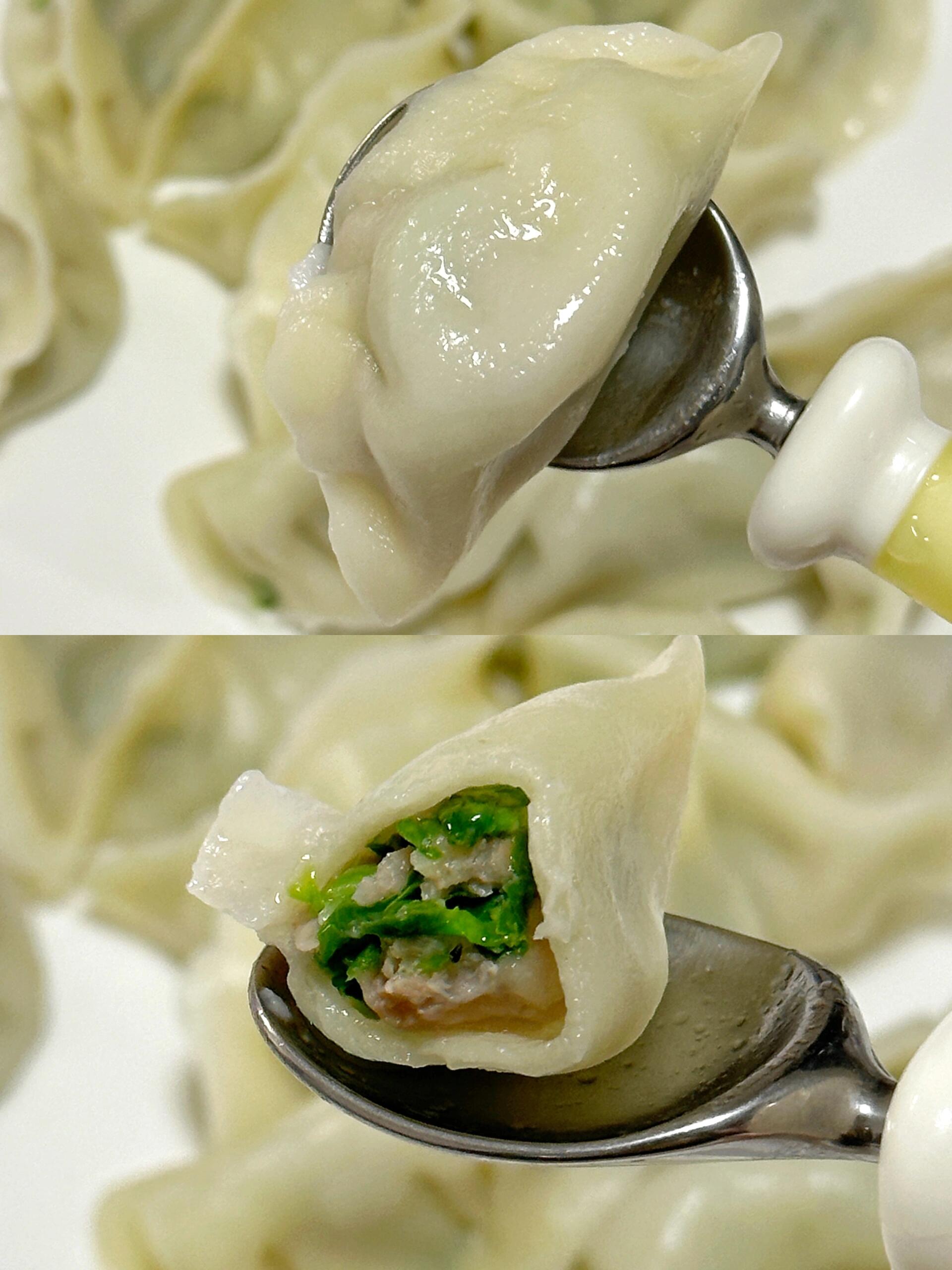 一个超好吃的饺子馅，有肉有菜鲜甜多汁