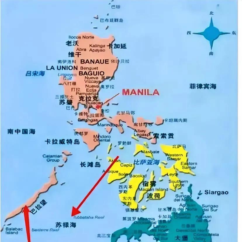 黄岩岛、仁爱礁、中业岛的争议其实不复杂，巴拉望岛才麻烦。美国态度不明确，有时候支