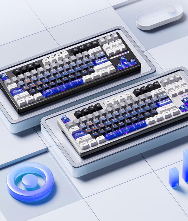 艾泰克 ATK Z87 Pro 的三模客制化键盘，这款键盘采用 87 键配列，主