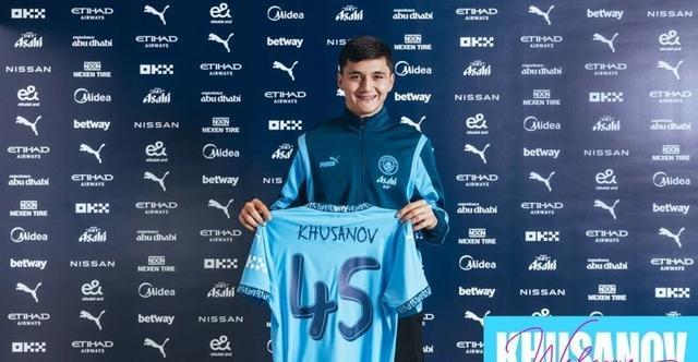 曼城豪掷5000万，签下亚洲新星库萨诺夫，继孙继海后再添亚洲球员