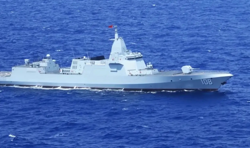 中国海军现在有8艘055，国际规则说你不爱和平。
中国海军如果有18艘055，国