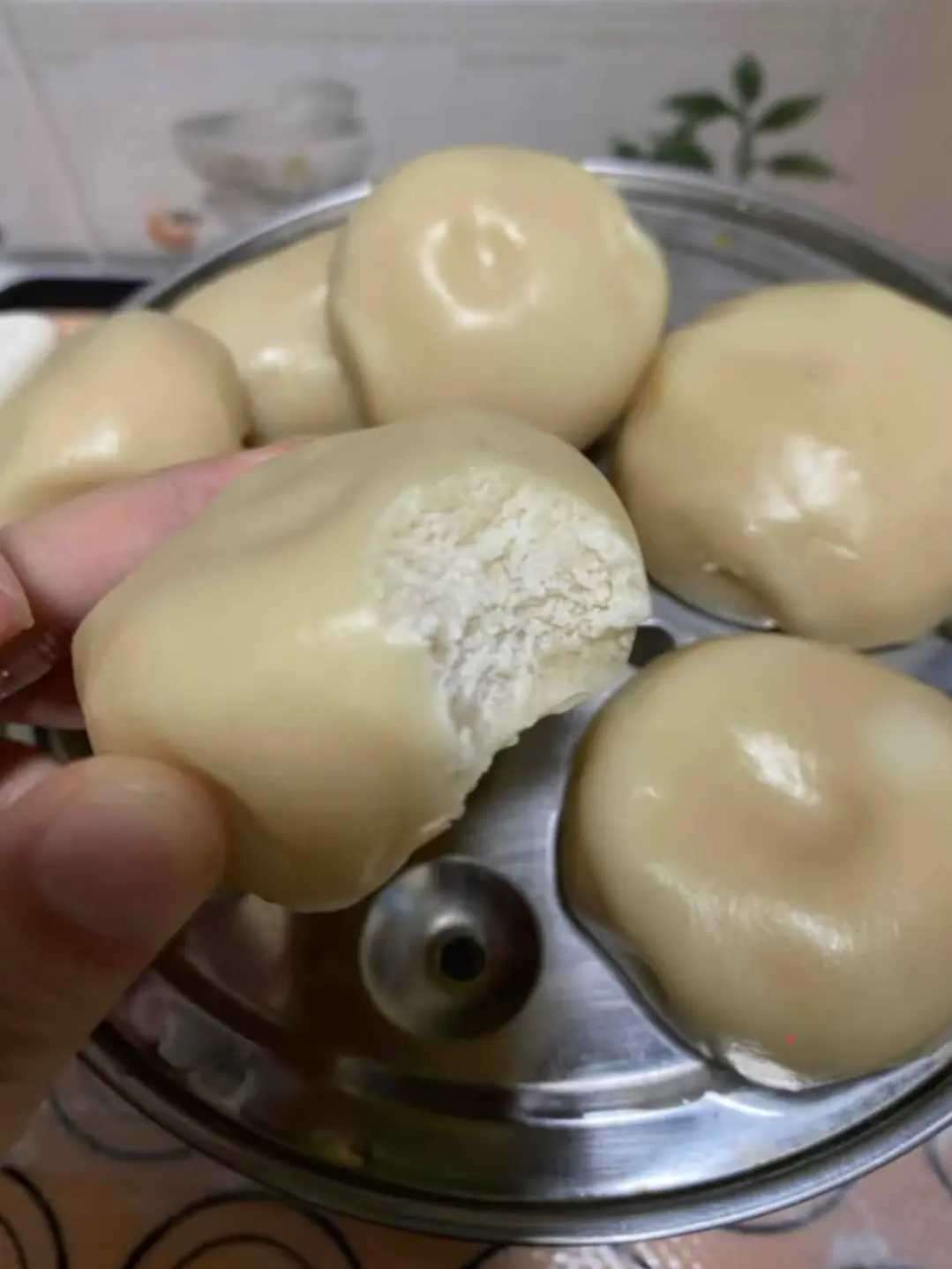 我蒸的馒头，为什么会这样啊？