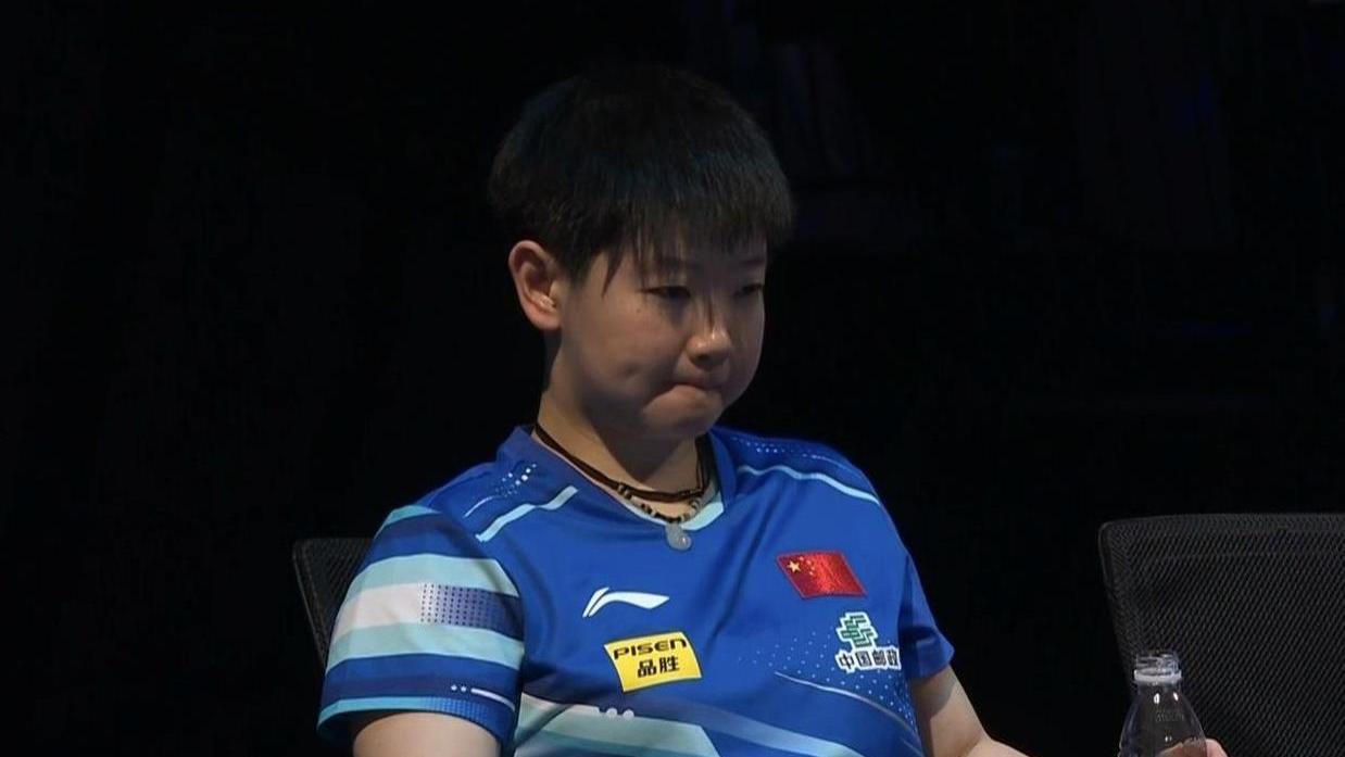 4-0，王曼昱战胜孙颖莎，斩获冠军，亚洲杯决赛：曼昱打疯了