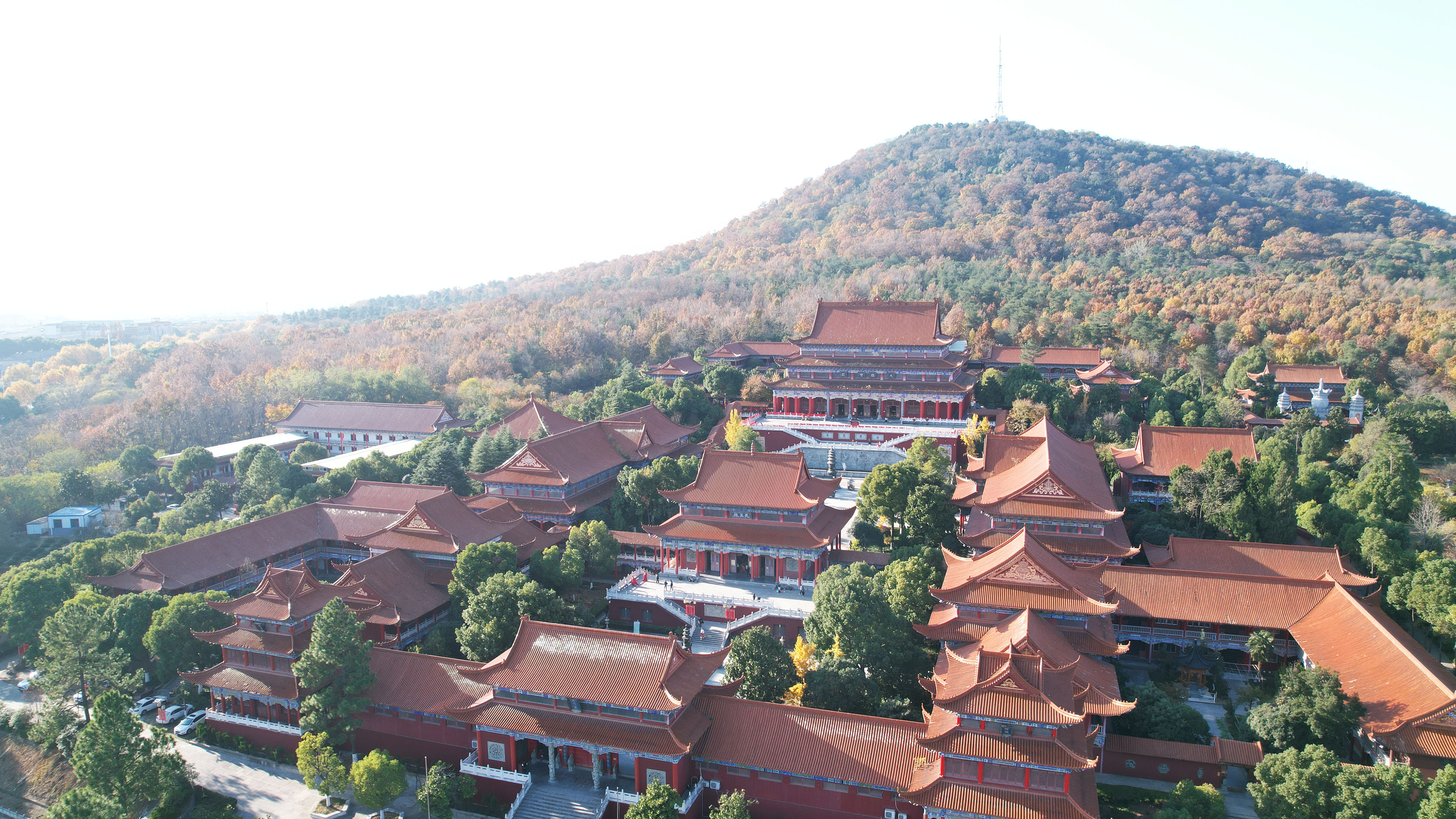 空中俯瞰，领略合肥开福禅寺之美