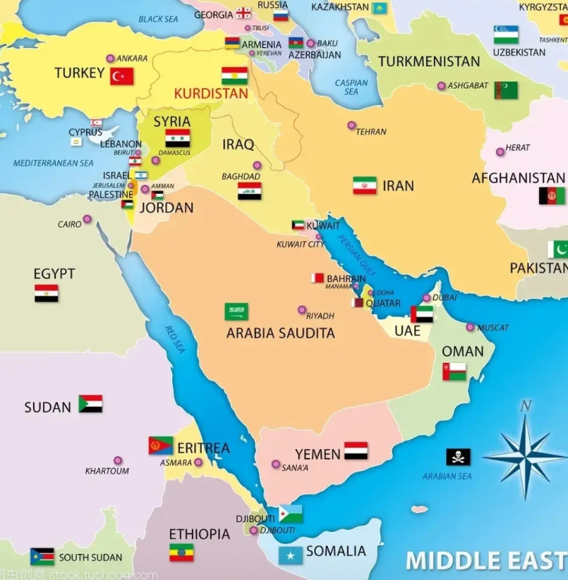 当我们嘲笑伊朗卖小弟的时候，其实中东绝大多数其他的国家还不如伊朗。
中东唯一能比