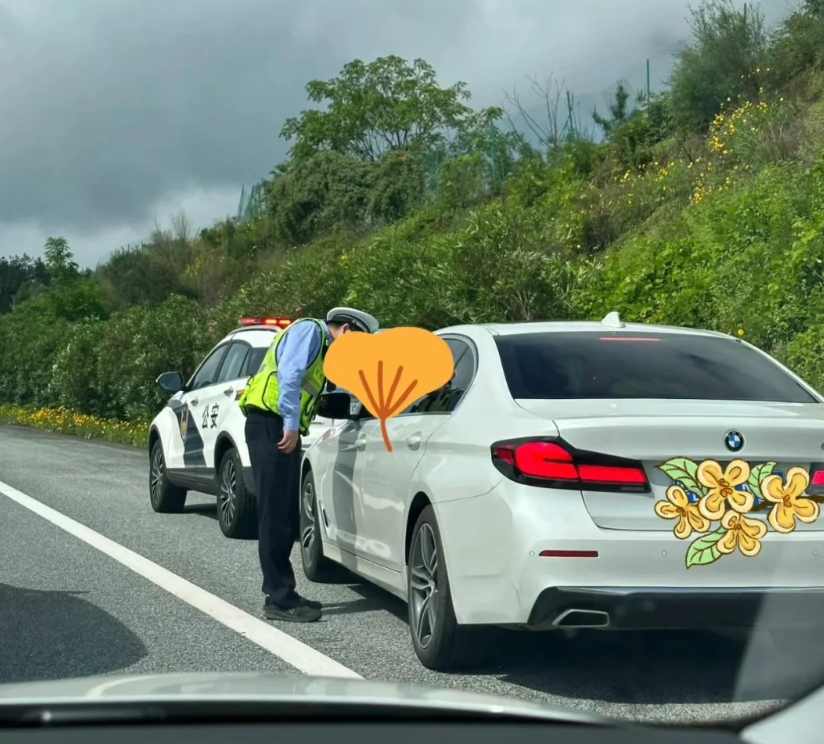 
李昊急了：“我真的不是故意的，您就不能通融一下吗？”

但交警没有回应，继续写