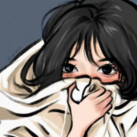 害羞的小美