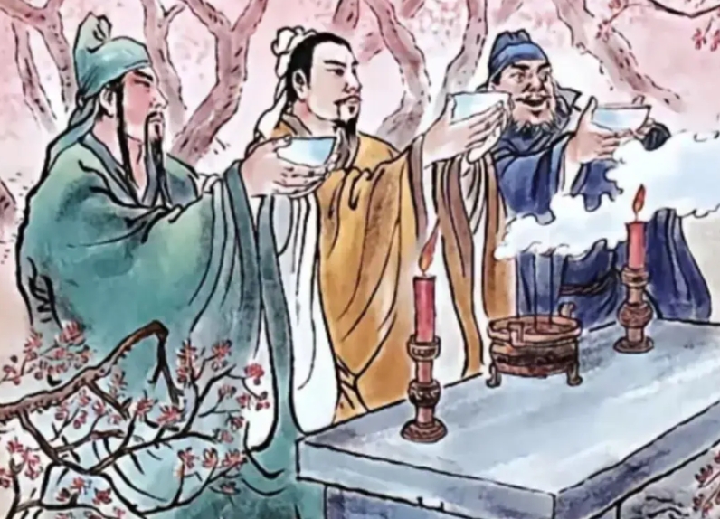 刘备能当大哥，皆是因他天生神力！据野史记载，当时关羽看老百姓都面黄肌瘦，好久没有