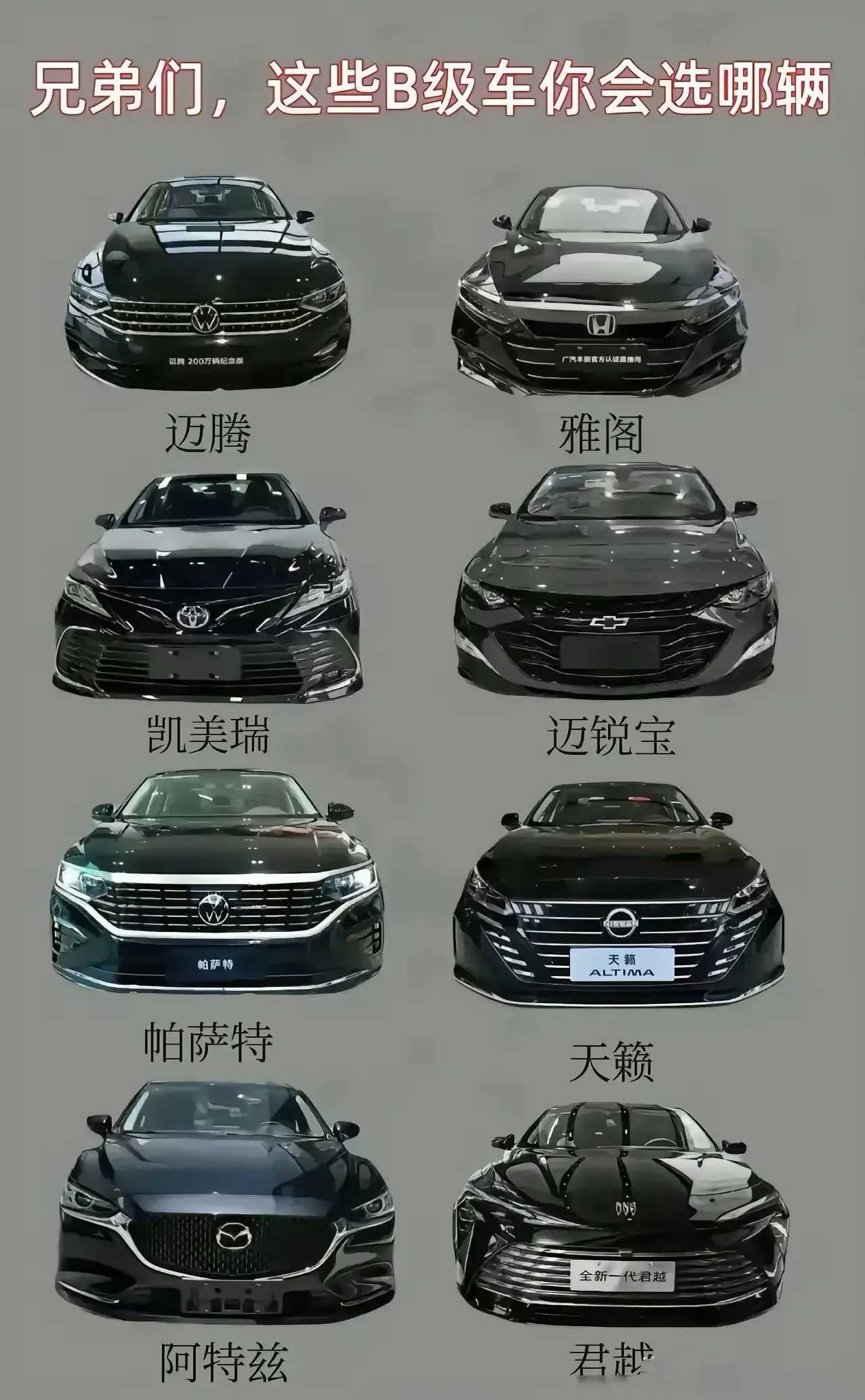 兄弟们，帮我看看，我准备20万左右入手一款车，帮我看看选哪台比较合适？