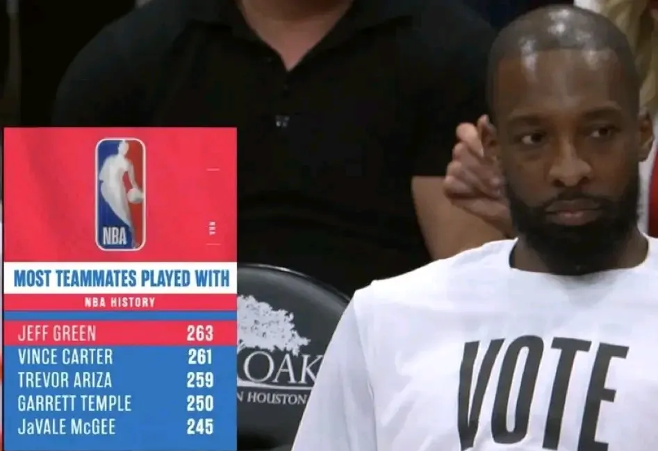 NBA的奇葩纪录属于杰夫格林！