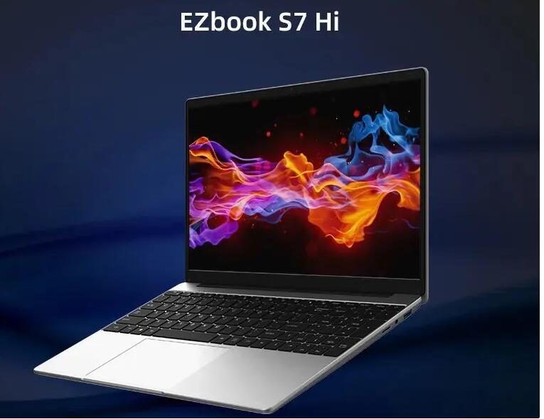 中柏 EZbook S7 Hi 笔记本现已上市，该电脑搭载英特尔 5205U 处