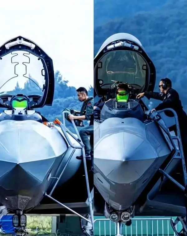 中国空军歼-20“威龙”、歼-35A与美国最先进的F-22“猛禽”、F-35“雷