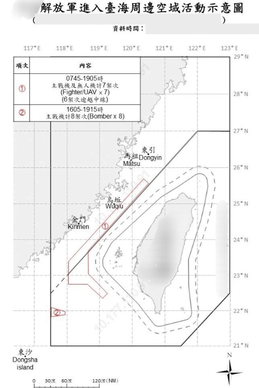 解放军轰炸机群干了件大事，台军港一片人仰马翻！

台地方防务部门通报，至少8架轰