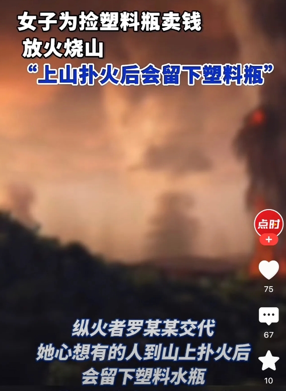贵州贵定，当地一处山林突发大火，消防人员接警后赶往现场，当天就将大火扑灭，由于这