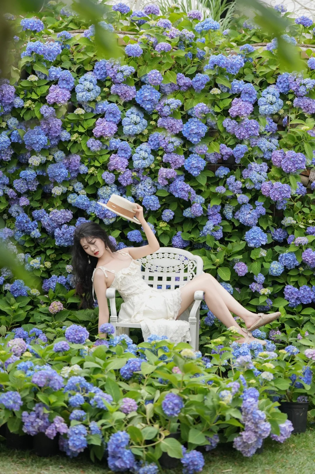 在长沙 | 我找到了最美的无尽夏“莫奈之窗”
拍摄地点：禾润农场
位于开福区的北