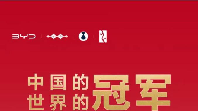 2024年全年销量427万，比亚迪再次登顶国内及全球双料冠军
