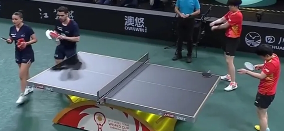莎头组合又现神勇！对阵多尔扎里夫，王楚钦和孙颖莎 3 比 0 零封对手，速战速决