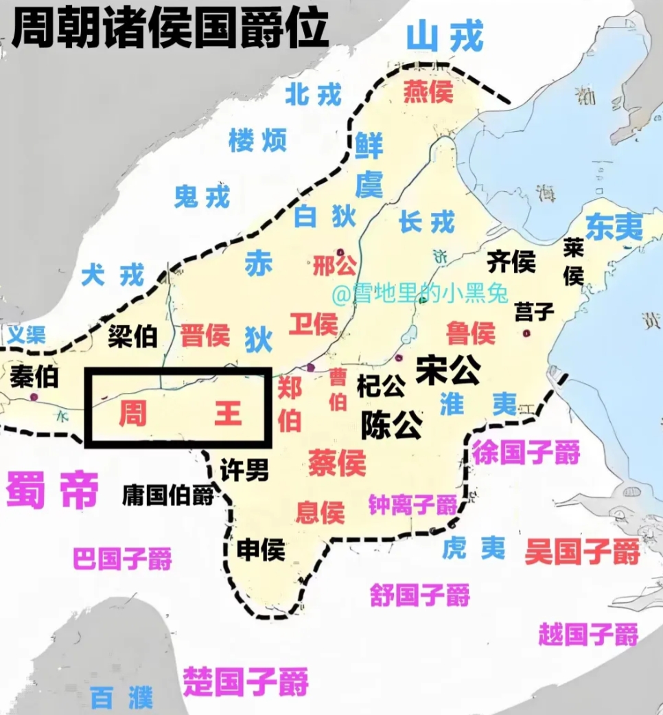 回顾周灭商，是被偷袭了，所以周分封亲戚，功臣镇守四方，然后亲戚做大做强灭了周，然