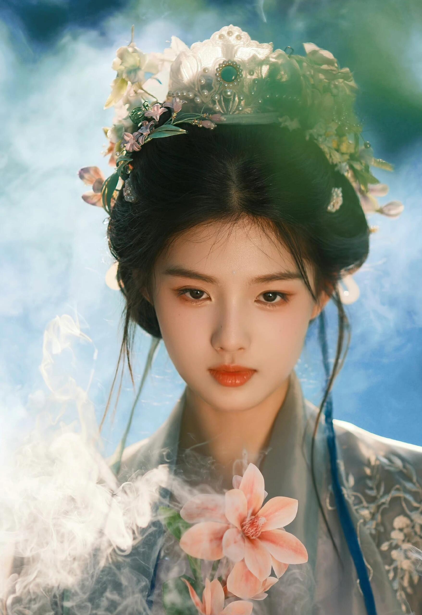 小说里十几岁倾国倾城的美人儿