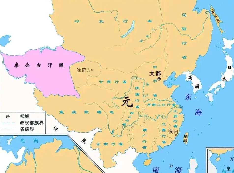元朝最大的贡献就是将云南纳入了中华版图。云南这块地方在唐朝叫南诏，在宋朝叫大理，