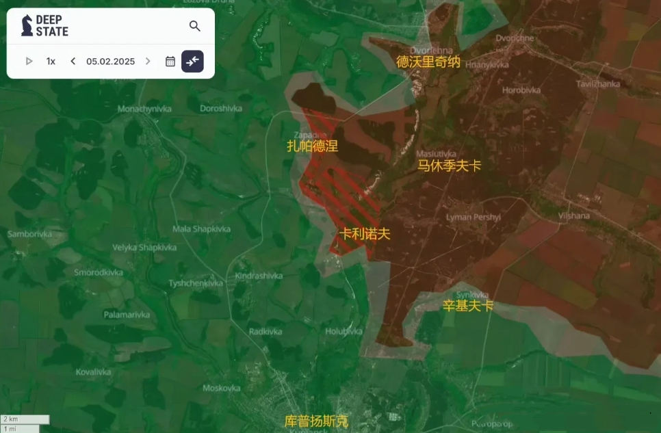 就在刚刚，俄罗斯“军事纪事”报道，库皮扬斯克方向，俄军使用“柳叶刀”巡飞弹袭击乌