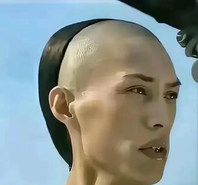 靳东坦言，
刚出道时还没王宝强帅！
是真的！
清朝辫子剧照，
瘦得脱相，