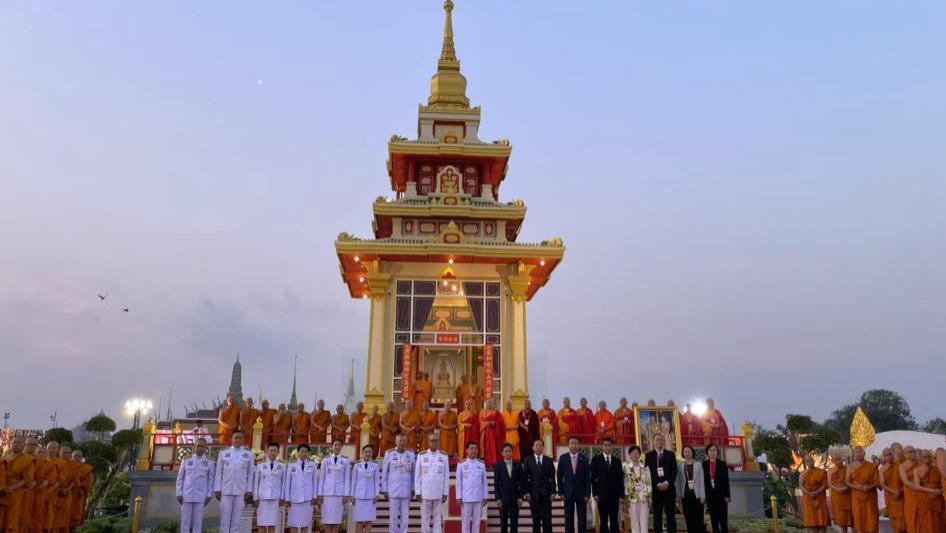 北京灵光寺佛牙舍利在泰供奉圆满结束