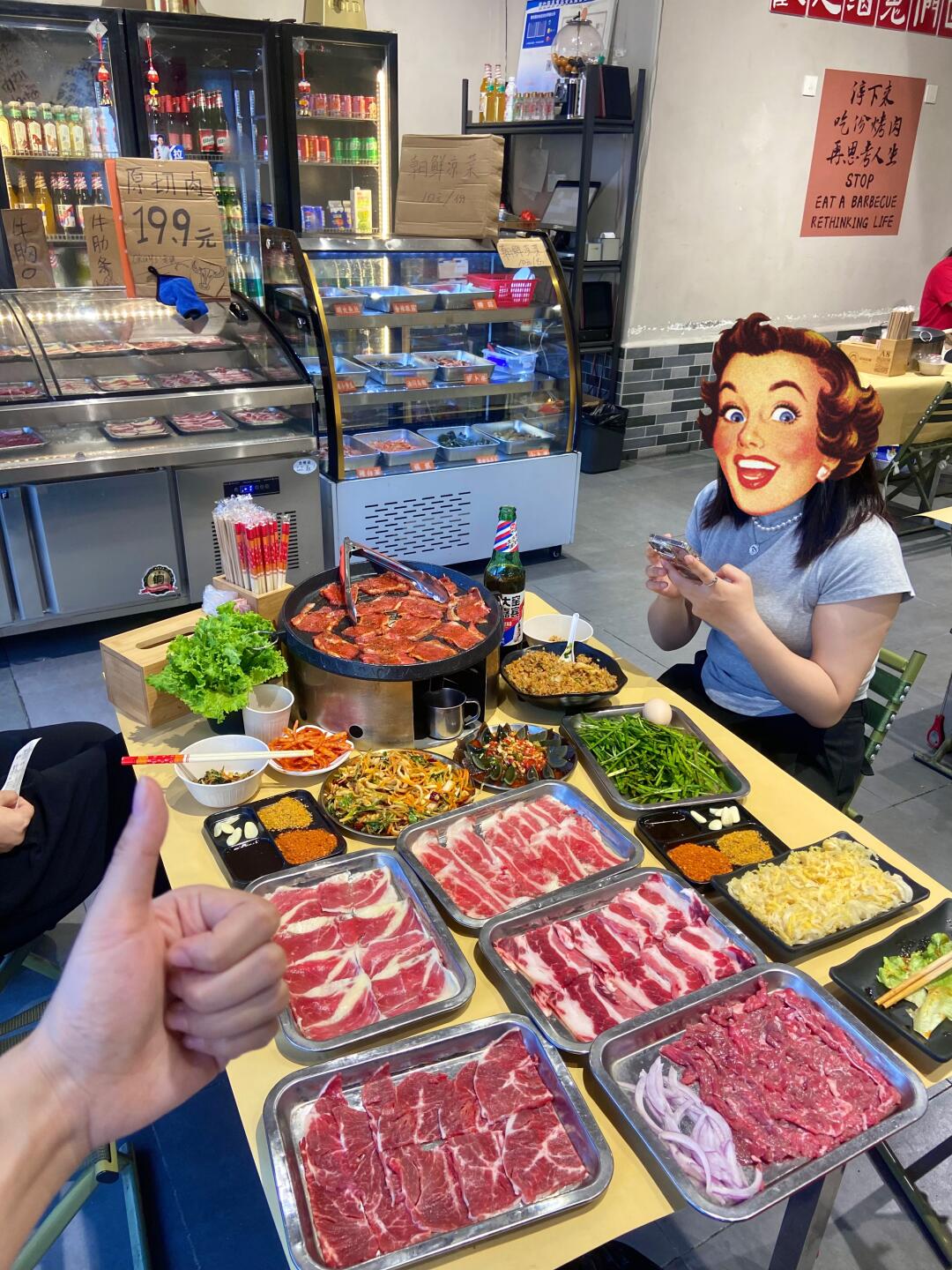 个人觉得长沙最还原的东北原切烤肉(好吃不贵....... 