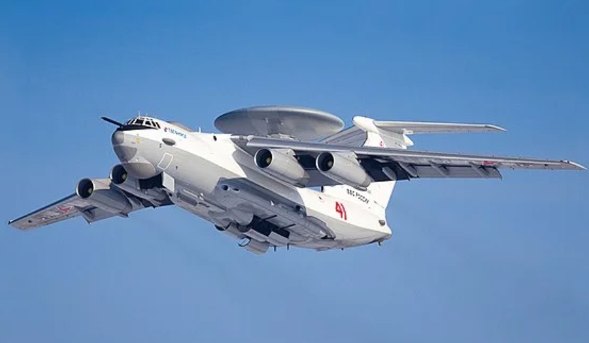 别里耶夫 A-100 是俄罗斯基于 Il-76MD-90A 运输机制造的空中预警