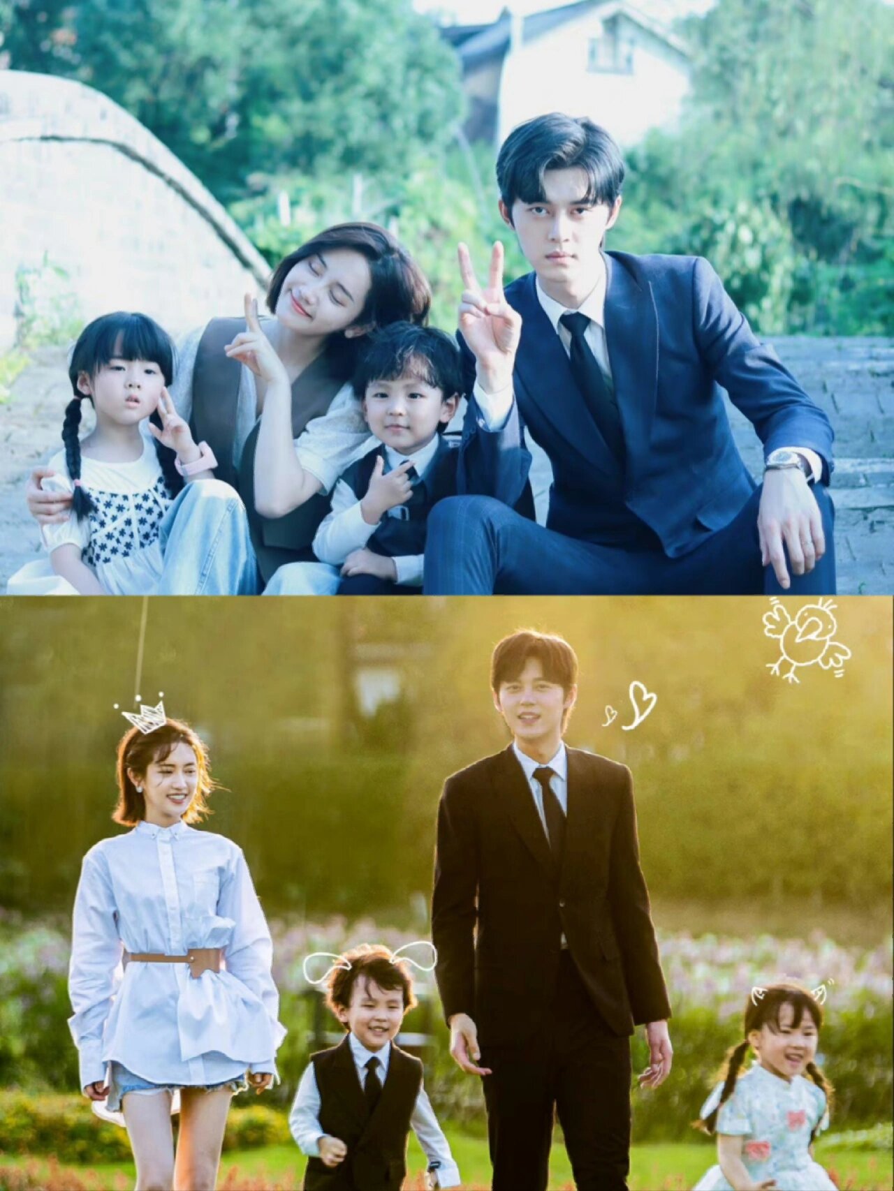 萌娃助攻，戏精爸妈