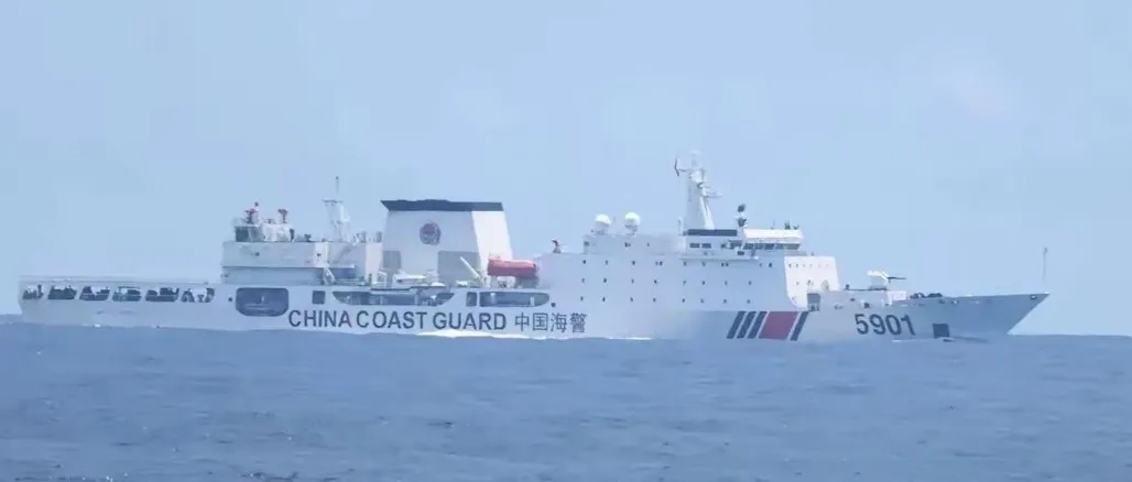 菲律宾在仙滨礁赖着不走，中方被逼无奈，不得不出动“杀手锏”！

针对菲律宾海警船