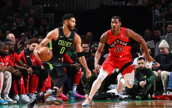 凯尔特人加时险胜猛龙，塔图姆压哨绝杀！