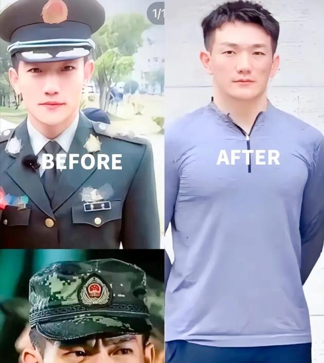 一胖毁所有？为啥有人吐槽张馨予老公何捷判若两人？
看着之前的样子，明显很阳光，帅