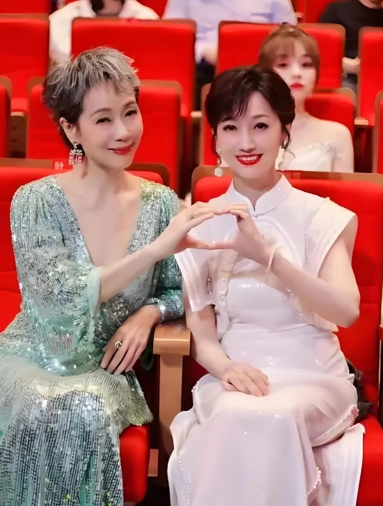 赵雅芝叶童盛典牵手亮相再聚，续写传奇篇章